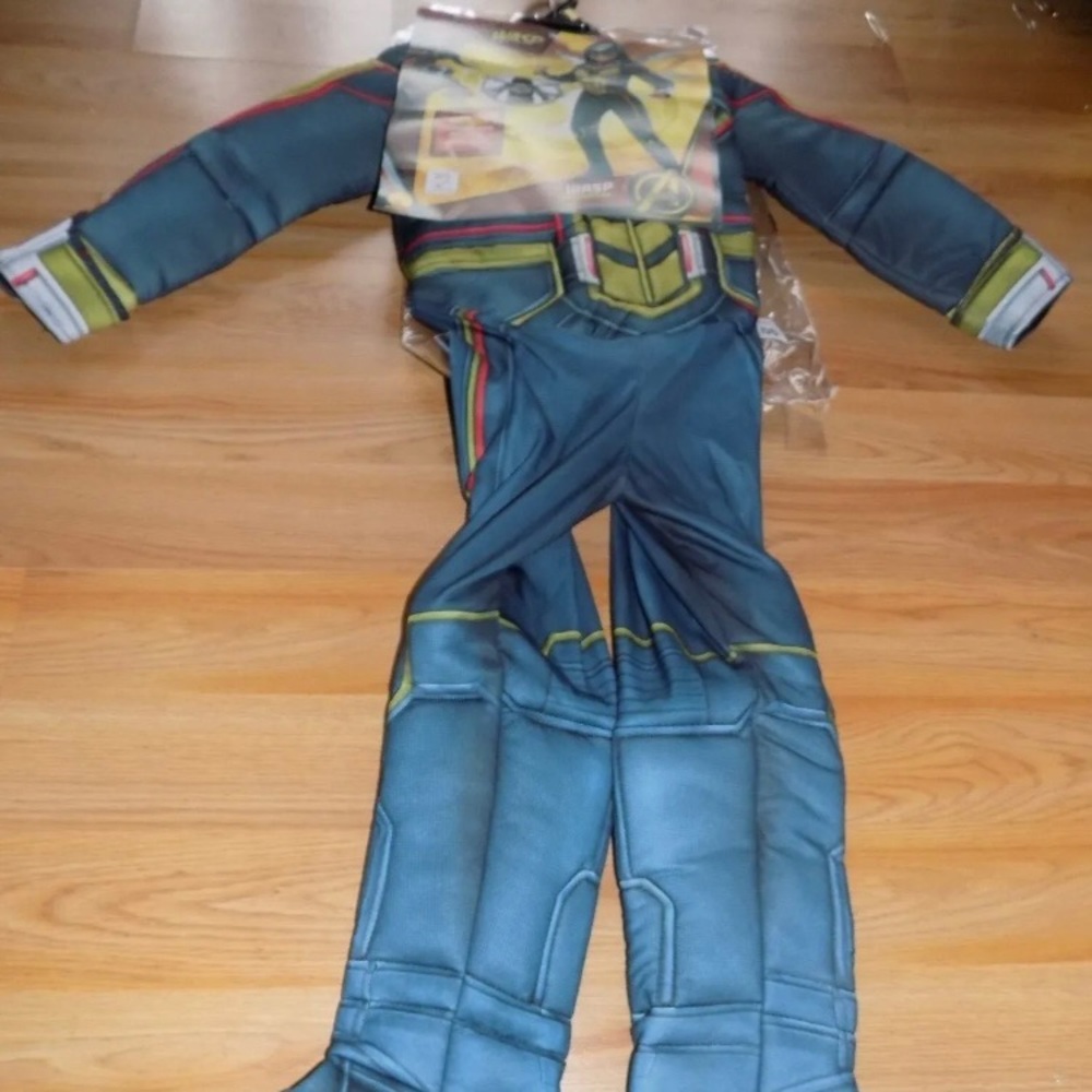 Size Small 4-6 Marvel Ant-Man and The Wasp "WASP" Halloween Costume with Wings